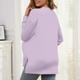 thumbnail image 4 of Neewe Nursing Shirts for Breastfeeding with Hidden Zippers Loose Fit Maternity Tops, 4 of 7