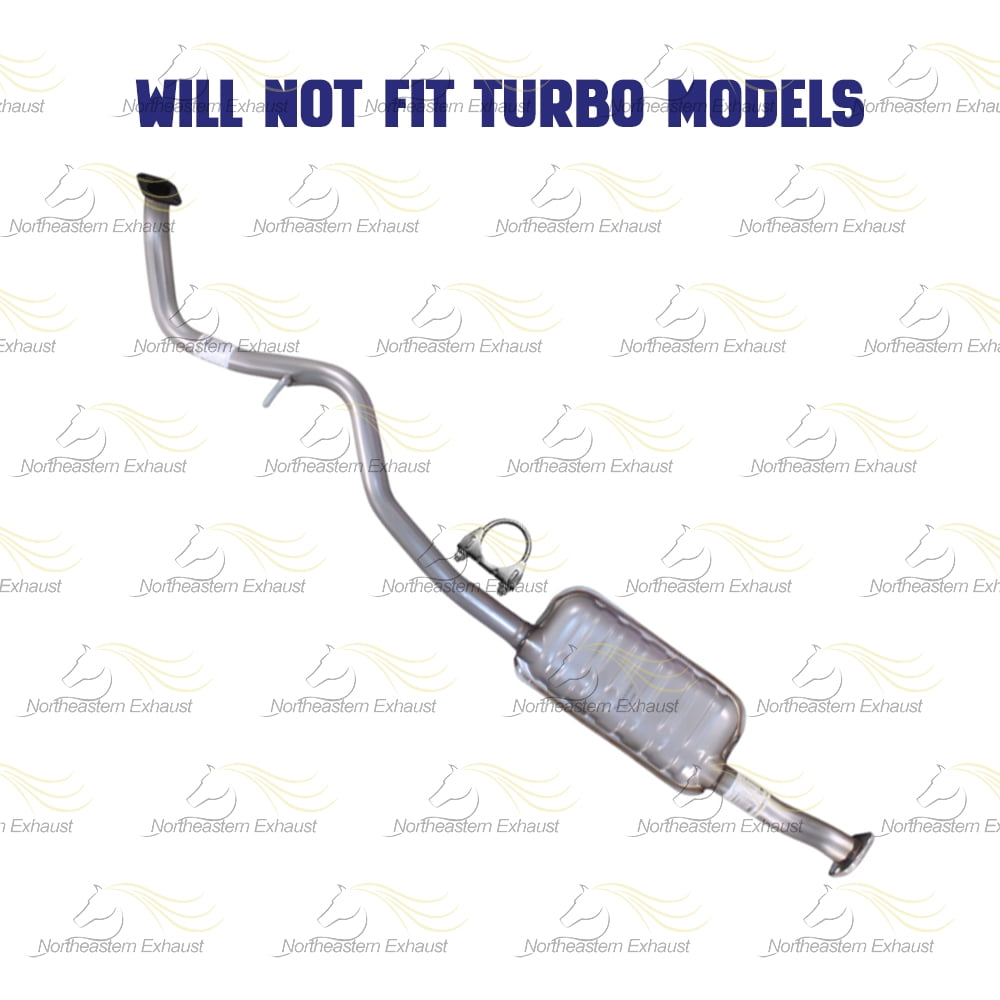 Northeastern Exhaust Stainless Steel Exhaust Resonator & Muffler Exhaust Kit Fits Subaru Legacy 2010–2015 2.5L | Direct-Fit Automotive Replacement Part