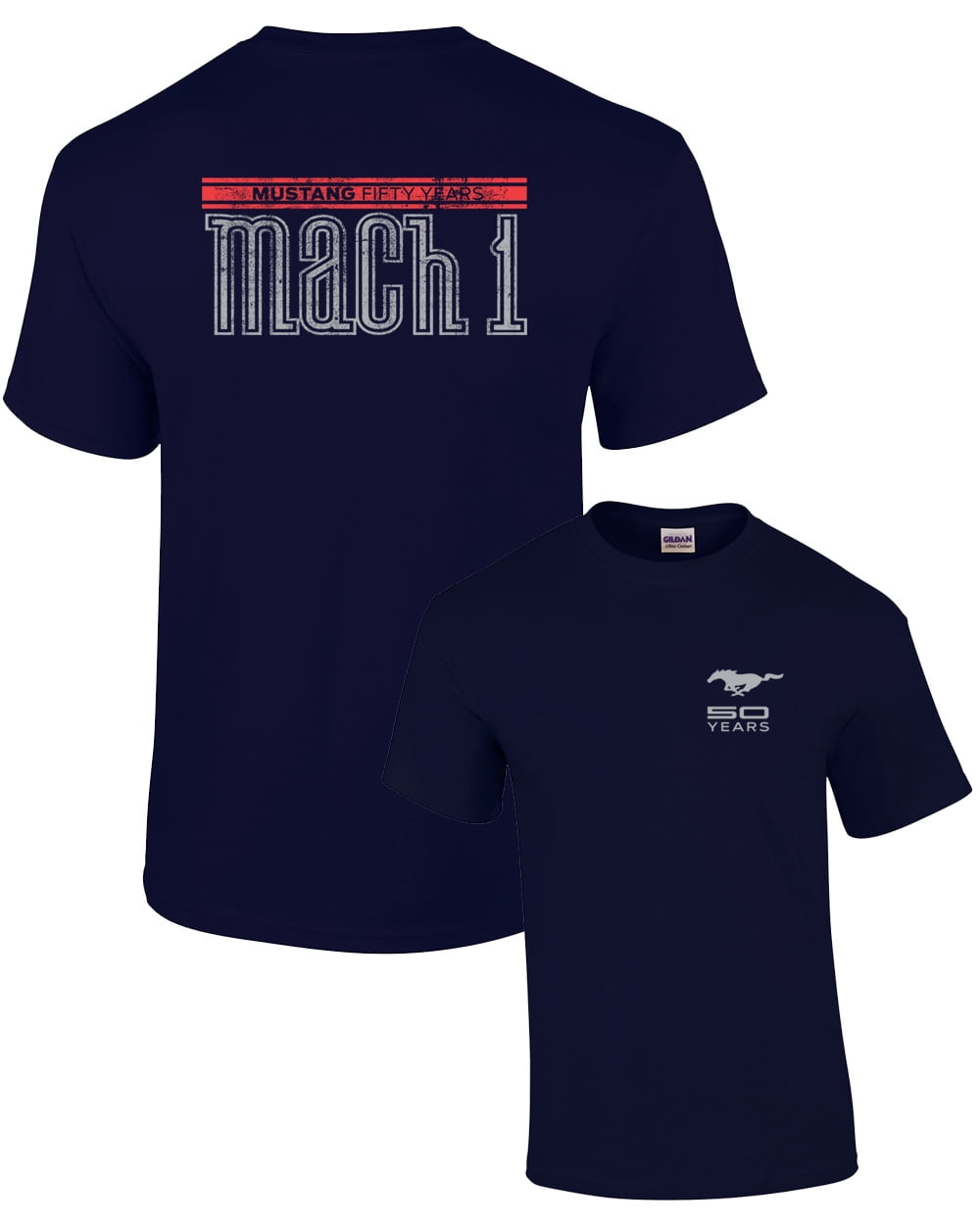 Camiseta Ford Mustang 50 Años Mach 1 Militar - Imagen 27 de 42