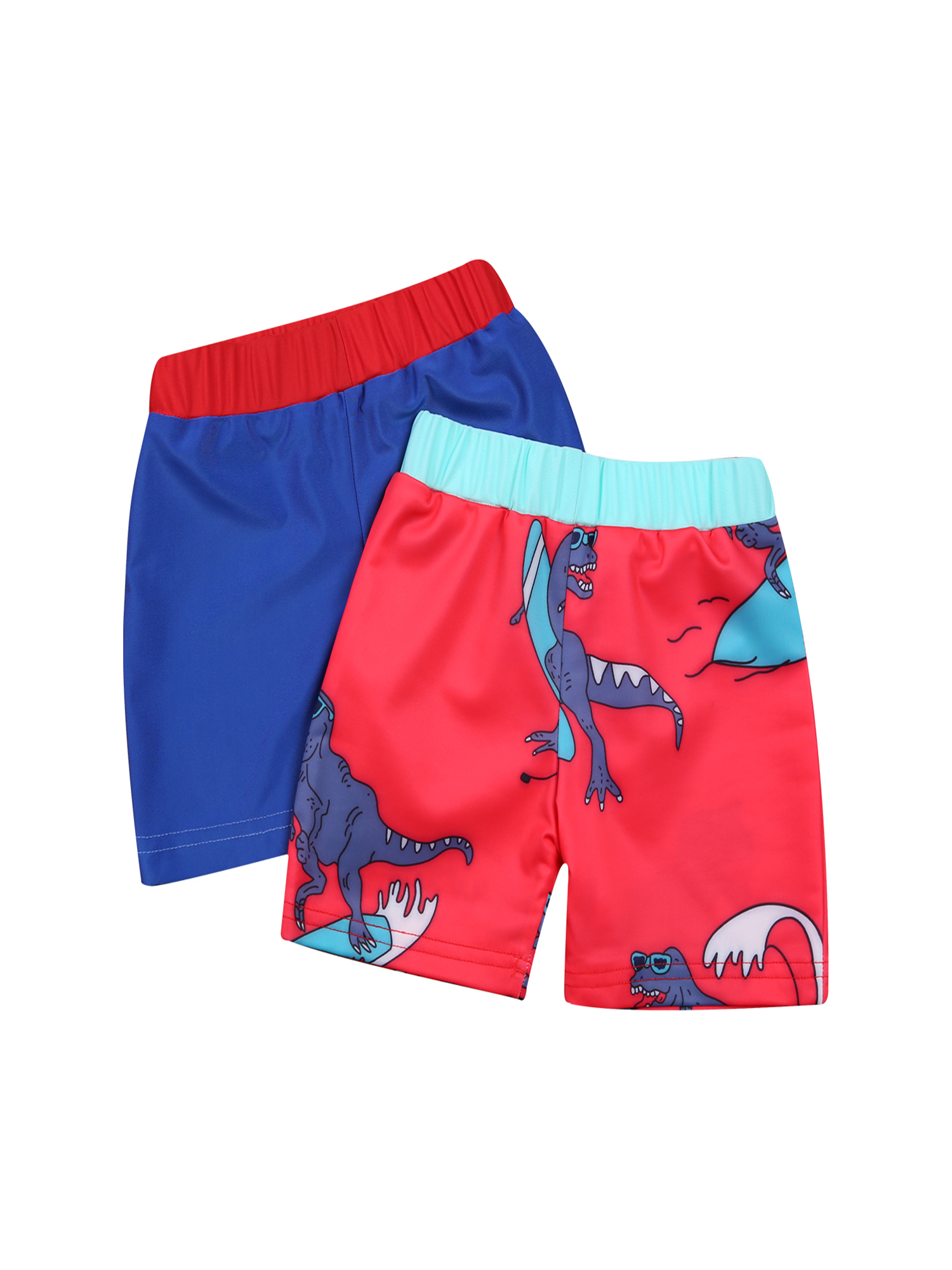 Binwwede Boys Swimwear Trunks Fish Printed Swim Shorts Toddler Baby Little Boy Summer Beach Swimsuits - image 4 of 6