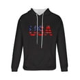 thumbnail image 4 of JUSLIO Sweatshirts for Men Hooded Graphic Hoodies Pullover Drawstring Everyday Long Sleeve Sweatshirts, 4 of 5