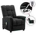 thumbnail image 5 of vidaXL Massage Recliner Chair Electric Reclining Chair for Elderly Fabric, 5 of 42