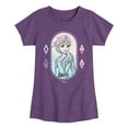 thumbnail image 3 of Frozen 2 - Elsa Portrait - Toddler And Youth Girls Short Sleeve Graphic T-Shirt, 3 of 5