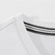 thumbnail image 4 of Playera Elvqul de Hombre Elástica Casual Deportivas Blanco Liso Manga Corta Cuello Redondo, 4 of 5