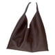 thumbnail image 1 of Bolso de asas de cuero PU Sonducket grande y elegante color café, 1 of 6