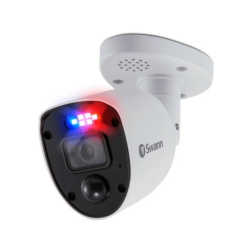 Restored Swann Home 4K Ultra HD Add-On Security Camera Color Night Vision 4K Professional Camera