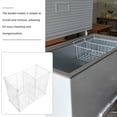 thumbnail image 3 of MOVTOTOP Freezer Partition Bins Freezer Iron Wire Baskets Wire Storage Baskets Organizer For Pantry Kitchen Foods Snacks Vegetable Fruits Storage, 3 of 8