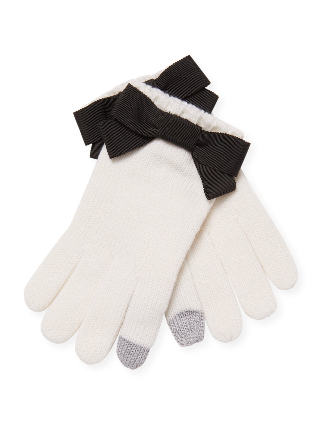 kate spade grosgrain bow gloves