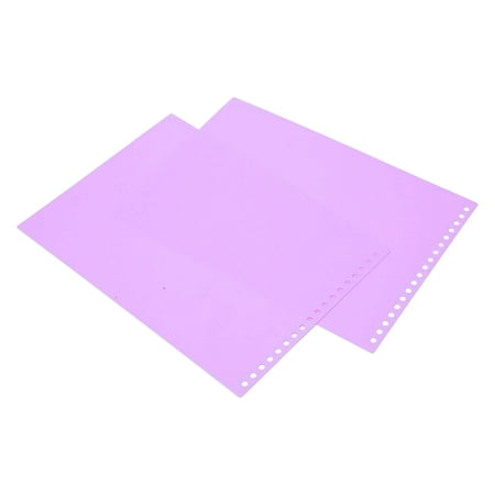 

Binding Cover B5 Detachable PP Plastic Paper Covers 20pcs For DIY Light Green Taro Purple Carmine Pink