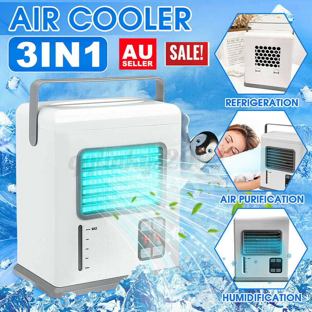Mini Air Cooler Digital Air Cooling Fan 