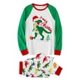 thumbnail image 4 of Fiomva Matching Family Christmas Pajamas Holiday Xmas Sleepwear Set Matching Pajamas for Family, 4 of 10