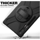 thumbnail image 2 of Funda de uso rudo para Samsung Galaxy Tab S9 Ultra / S8 Ultra 14.6" case resistente a caidas con correa, 2 of 4