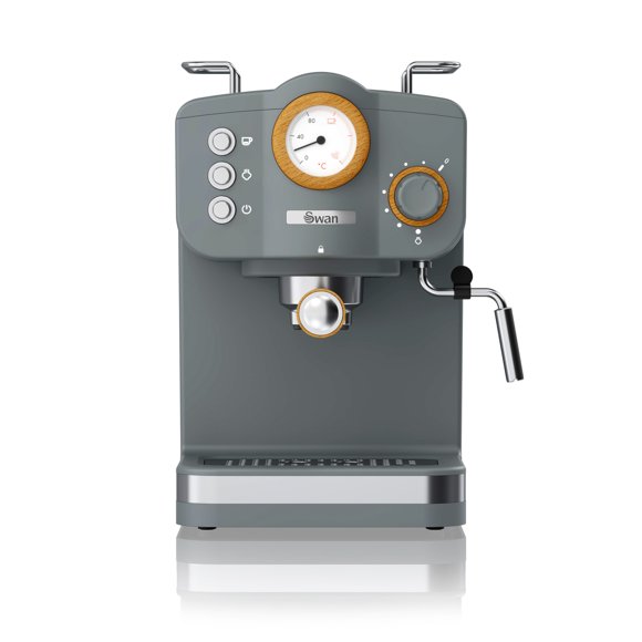 Swan Nordic Pump Espresso Coffee Machine - Grey