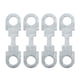 thumbnail image 1 of 4pcs 120a fusible plano tira metal tono plateado para auto automotriz dc 32 v universal, 1 of 1