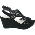 thumbnail image 6 of Bonnibel Women's Platform Wedge Heel Cut Out Sling Back Sandals, 6 of 7