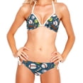 thumbnail image 2 of Baseball Women's Bikini Set with Detachable Sponge and Adjustable Strap, Two-Pack, Ideal for Swimming and Beachwear, 2 of 6