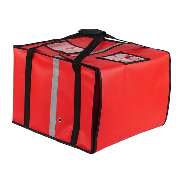Bolsa de reparto de comida, bolsa de compra reutilizable para uso personal y profesional, térmica para alimentos, ideal para picnics y catering al
