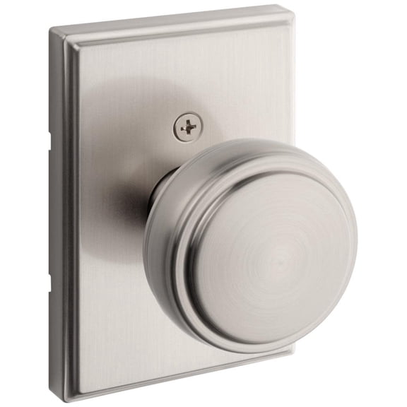 Kwikset 788Soktrct Sora Non-Turning One-Sided Dummy Door Knob - Nickel