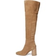thumbnail image 2 of Circus NY by Sam Edelman Women's Brigid Over-The-Knee Boot Honeyed Oak Suede Wide Calf 10M, 2 of 5