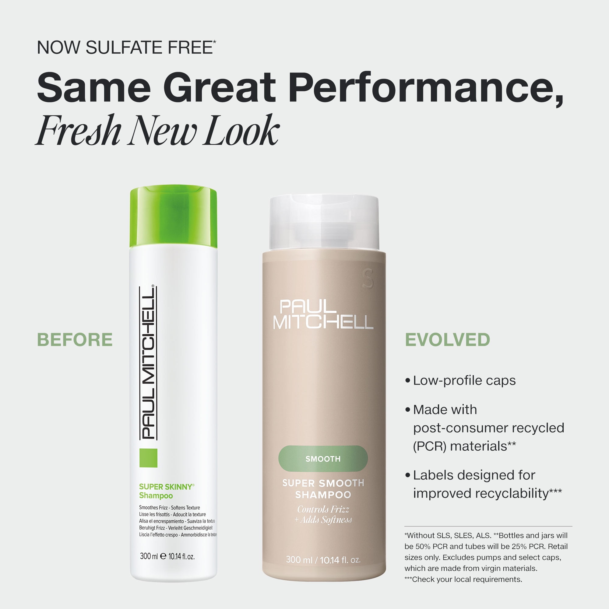 Paul Mitchell Super Smooth Shampoo, Controls Frizz, Adds Softness, For Frizzy Hair, 33.8 oz.