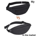 thumbnail image 4 of Riñonera impermeable para deportes de ocio, riñonera para fitness, riñonera para teléfono móvil, bolsa diagonal para correr, bolsa de pecho, regalos para disfrutar de deportes, festivales,, 4 of 5