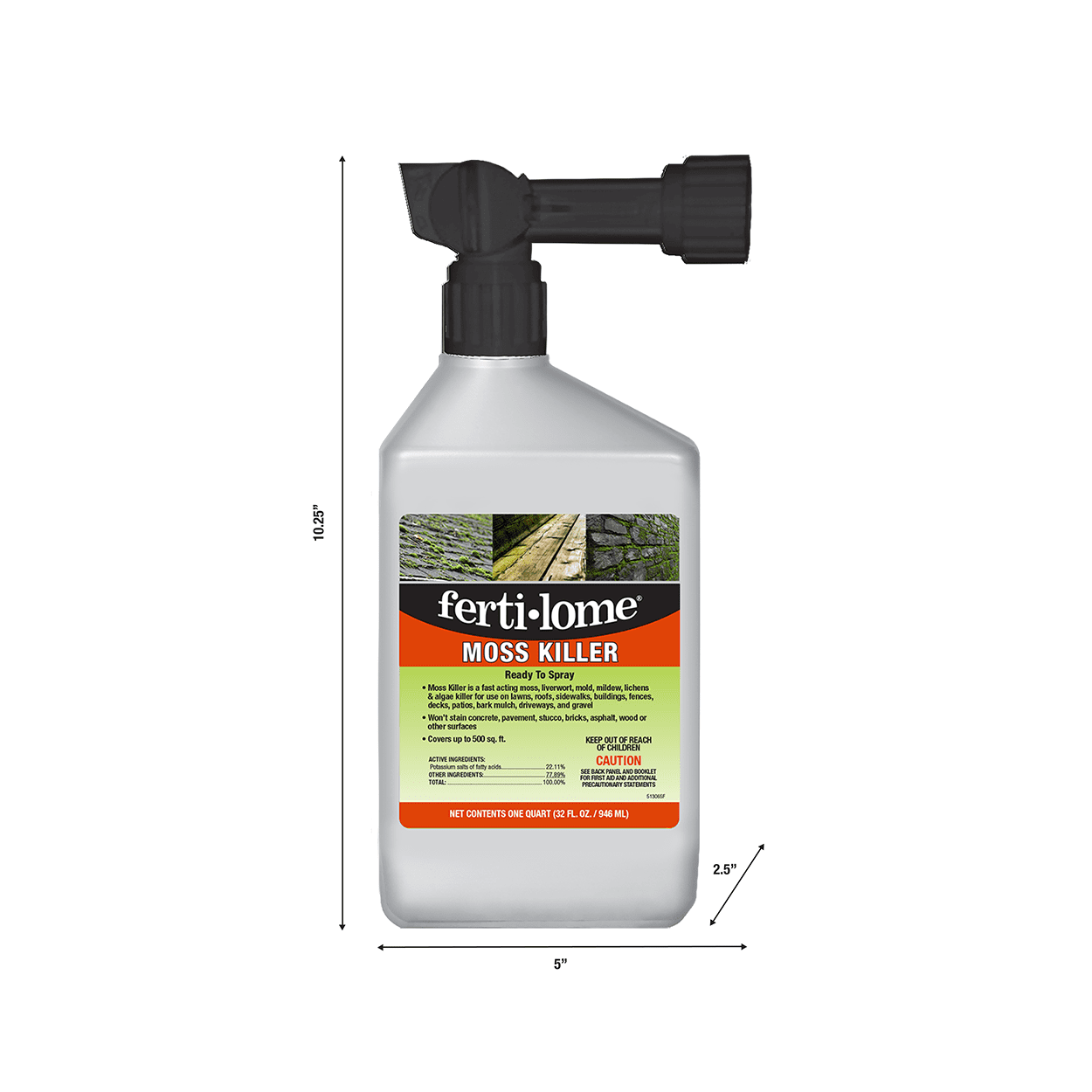 Ferti-lome Moss Killer RTS - 32 fl oz Bottle by VPG