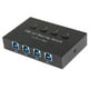 thumbnail image 1 of USB 3.0 Switch Switch 4 Puertos USB Peripheral Switcher Adaptador Caja Hub quatre en, 1 of 9