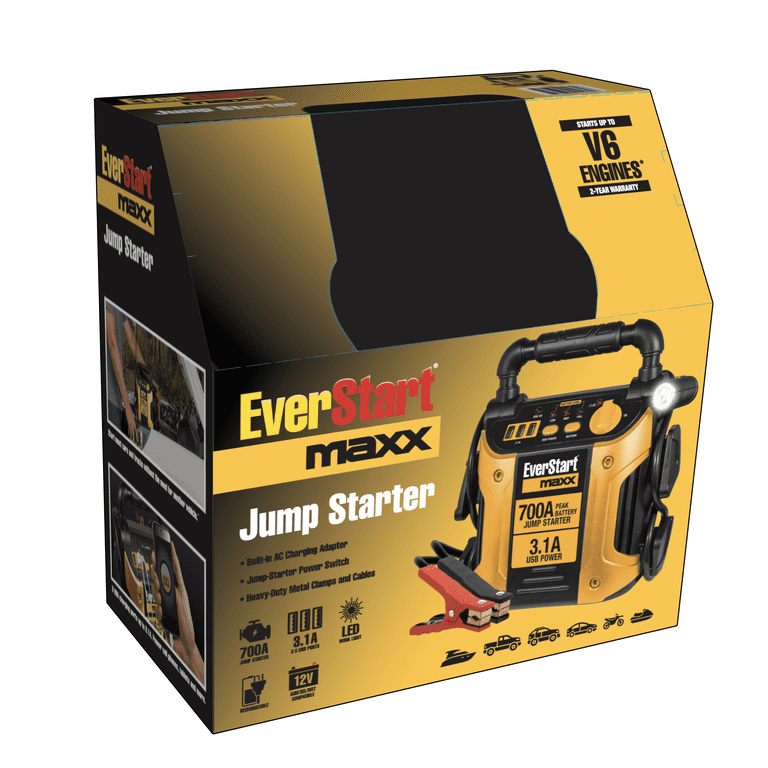 EverStart MAXX J309ES 700 Peak Amp Jump Starter and Power Station