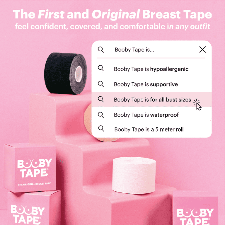 Booby Tape The Original Breast Tape SweetCare United States