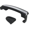 thumbnail image 2 of Driver Side Rear Exterior Door Handle Compatible with 2007-2012 Hyundai Santa Fe Primed Paintable Without Key Hole 826512B010 GL Sport GLS Limited SE GL Premium OE Replacement, 2 of 5