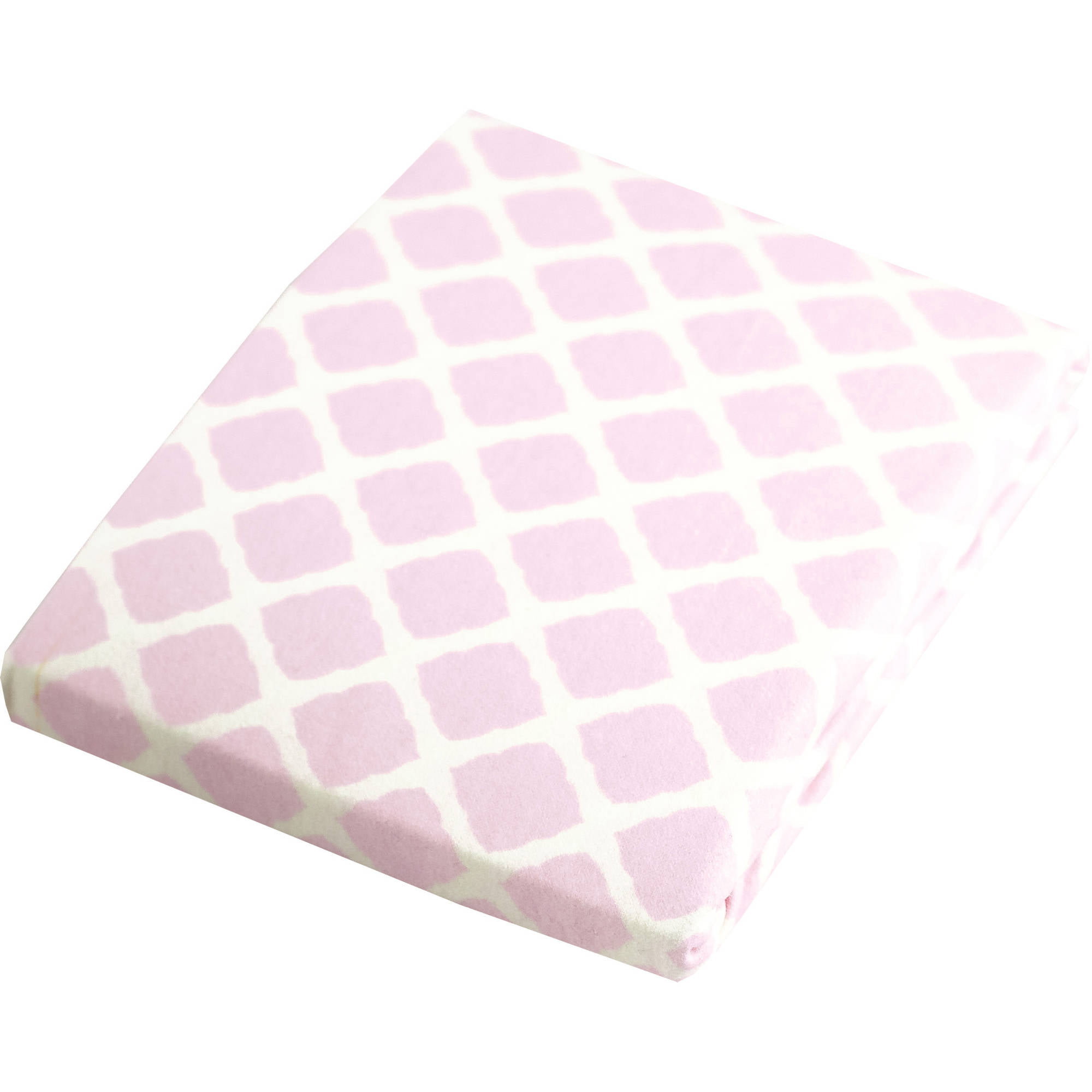 Kushies Baby Fitted Bassinet Sheet Pink Berries