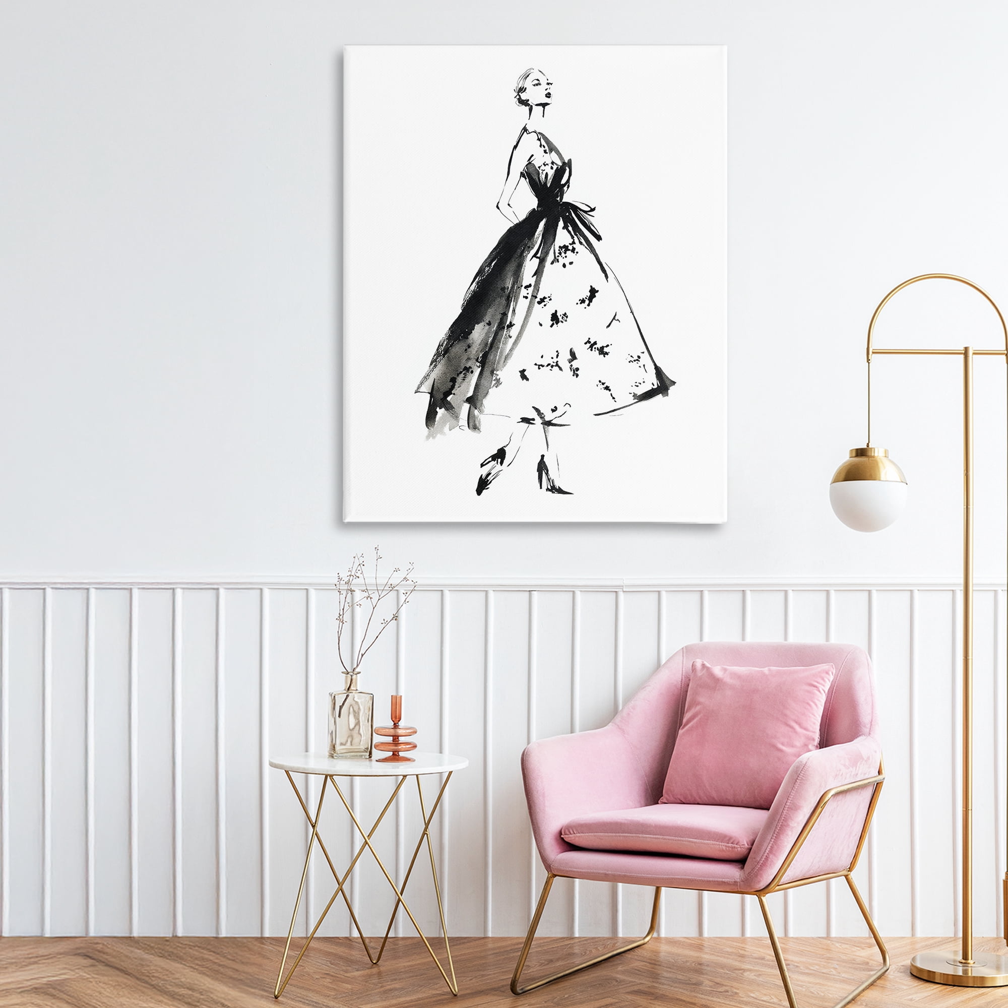 Stupell Industries Ethereal Couture Contour Canvas Wall Art, design by Svetlana Aleynikova