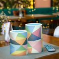 thumbnail image 3 of Yayeee Flameless Candles with Remote Flickering Battery Operated Multi Color Changing, Minimalist Triangles, 3 of 7