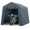 Gray, variant on QinaQin 7x10 ft Motorcycle Shed,Heavy Duty Carport Kits,Waterproof Bike Tent with Roll-Up Doors,Galvanized Steel Portable Garage Shelter,Gray