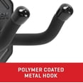 thumbnail image 4 of Allen Company Defender Double Hooks with Metal Mounting Plate, Black, 4 of 9