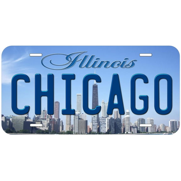 Chicago IL TAG04 Novelty Car Auto License Plate