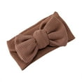 thumbnail image 1 of Baby Headbands 2 For And Toddlers Oversized Knot Bow Knit Headband Fontanelle Accessory For, 1 of 8