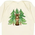 thumbnail image 4 of Inktastic Alaska Moose and Trees Boys or Girls Long Sleeve Baby Bodysuit, 4 of 5