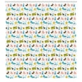 thumbnail image 3 of Kids Shower Curtain, Domestic Farm Animals Horse Pig Cow Sheep and Hen Agriculture Cartoon Doodle Design, Fabric Bathroom Set with Hooks, 69W X 84L Inches Extra Long, Multicolor, by Ambesonne, 3 of 3