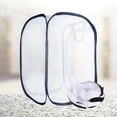 thumbnail image 1 of HAMPPLIES Butterflies Habitat Net Cage White Foldable Insect Observation 1Set, 1 of 8