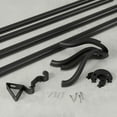 thumbnail image 4 of Umbra Midnight 3/4" Expandable Double Blackout Curtain Rod 42-120", 4 of 7