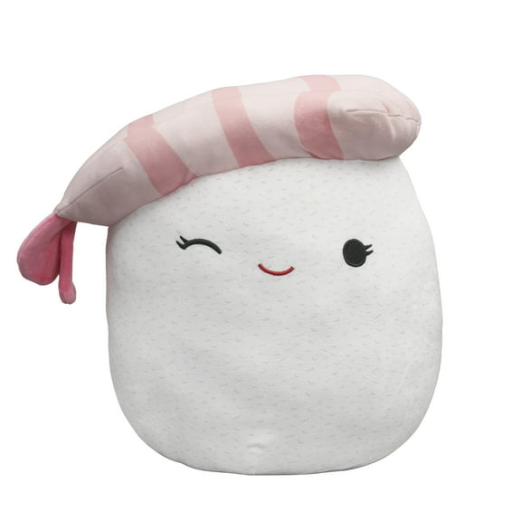 Squishmallows Original 14 inch Keina the Shrimp Sushi with Winking Eye - Child's Ultra Soft Plush Toy