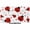 Red, variant on TV Cover Indoor, Cartoon Animals Stretch TV Dust Cover Television Screen Protector, Funny Modern Simple Red Love Stripes Elastic Polyester Display Covers, Monitor Slipcover for LED LCD TVs 24 Inch