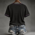 thumbnail image 4 of 9/11 Memorial Shirt Women 25th Anniversary 2001-2026 United We Stand Never Forget Patriotic Tee Short Sleeve Tops, 4 of 4