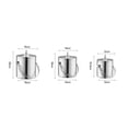 thumbnail image 2 of Metal Double Wall Ice Bucket With Lid For Cocktail Bar, Wine, Home Bar Accessories, 2 of 5