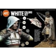 thumbnail image 3 of AK Interactive White Colors Set, 3rd Gen Professional Acrylic Paint, High Coverage Vivid White Tones for Painting, Shading and Detailing Miniatures, Scale Models & Hobby Craft Projects, 3 of 3