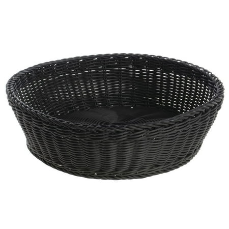 Haff Basket - Basket Black Plastic Round- 16