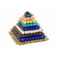 thumbnail image 1 of IFIT Montessori Carrés de Perles Colorés, Jouet Montessori Matériel Mathématiques, 1 of 1