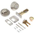 thumbnail image 2 of Dexter by Schlage JD60619 Single-Cylinder Deadbolt, Satin Nickel, 2 of 3
