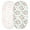 Style 3, variant on 2 Pcs Stretchy Baby Fitted Bassinet Sheets Cradle Moses Basket Oval Rectangle Pad Sheet Mattress Cover Crib Bed Sheet